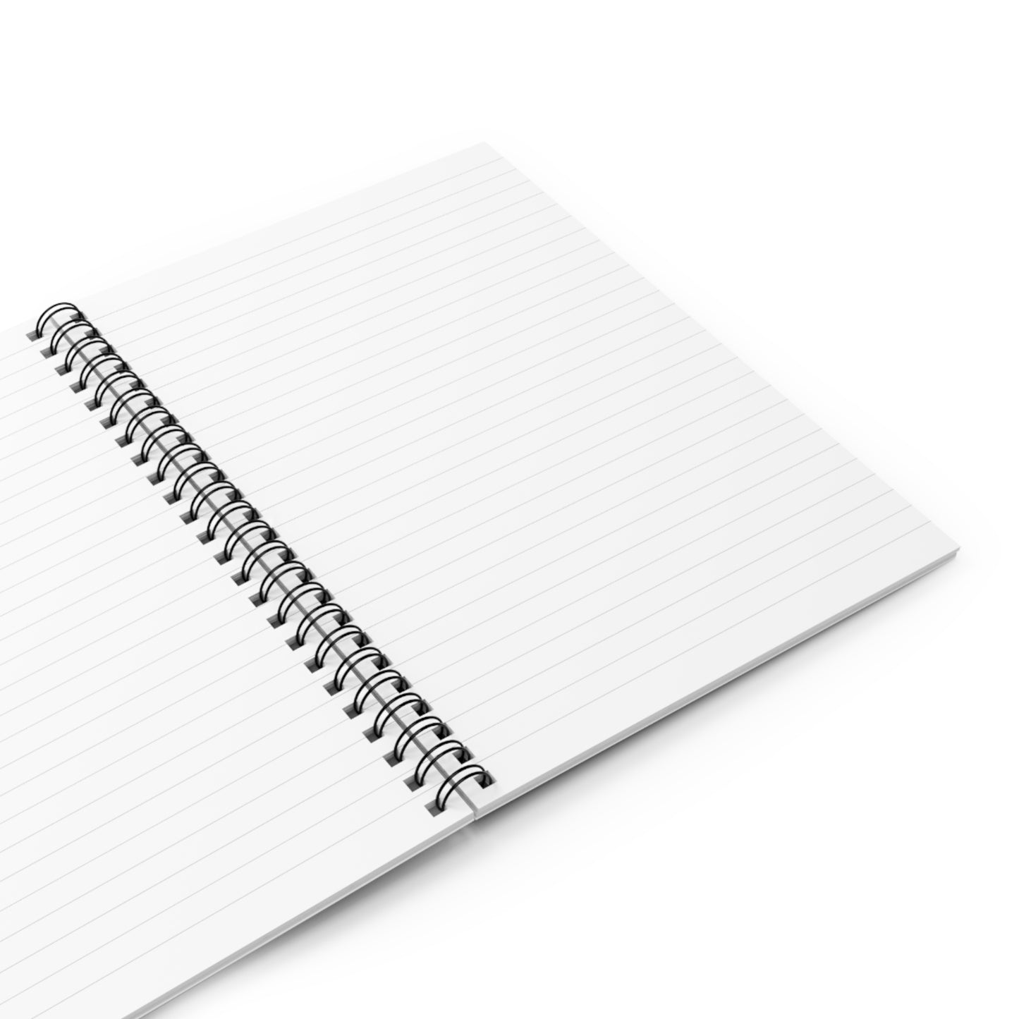 White Spiral Notebook